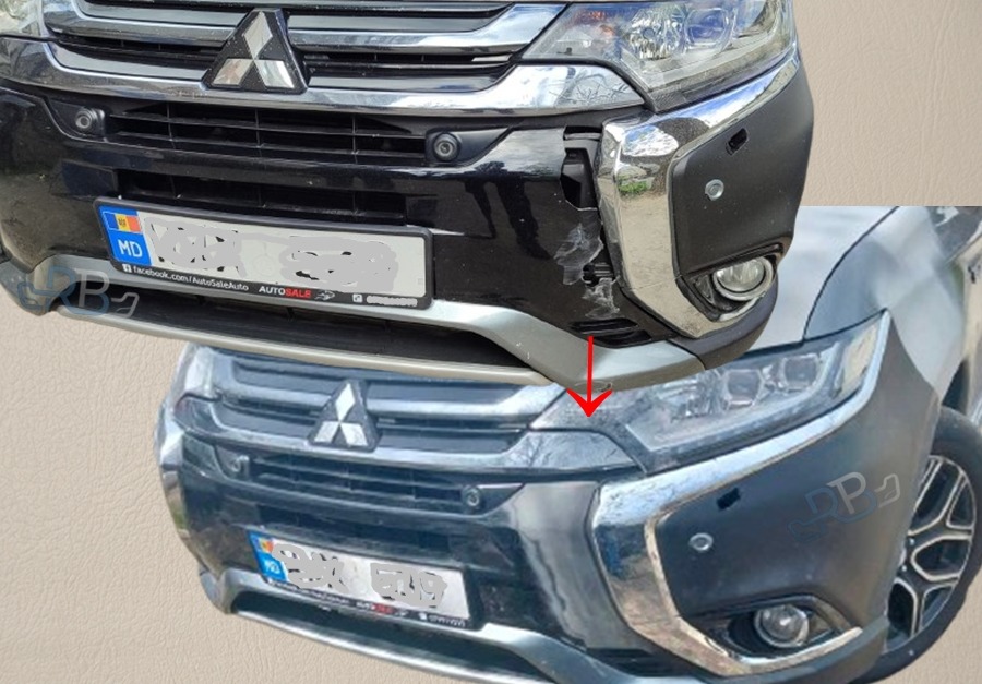 remont bampera mitsubishi